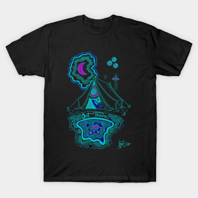 Out There T-Shirt by Austin Floyd Artwork